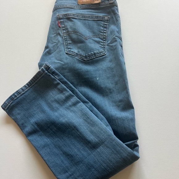 EUC LEVIS 511 Jeans Mens 32x30 Blue Slim Straight Pants Workwear Dark Wash (E4) - Picture 1 of 9